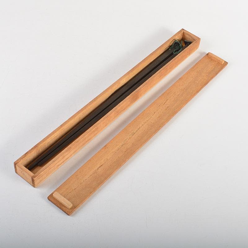 明珍火箸　五十一代　明珍宗之作　鉄製　火箸　共箱　C　6668