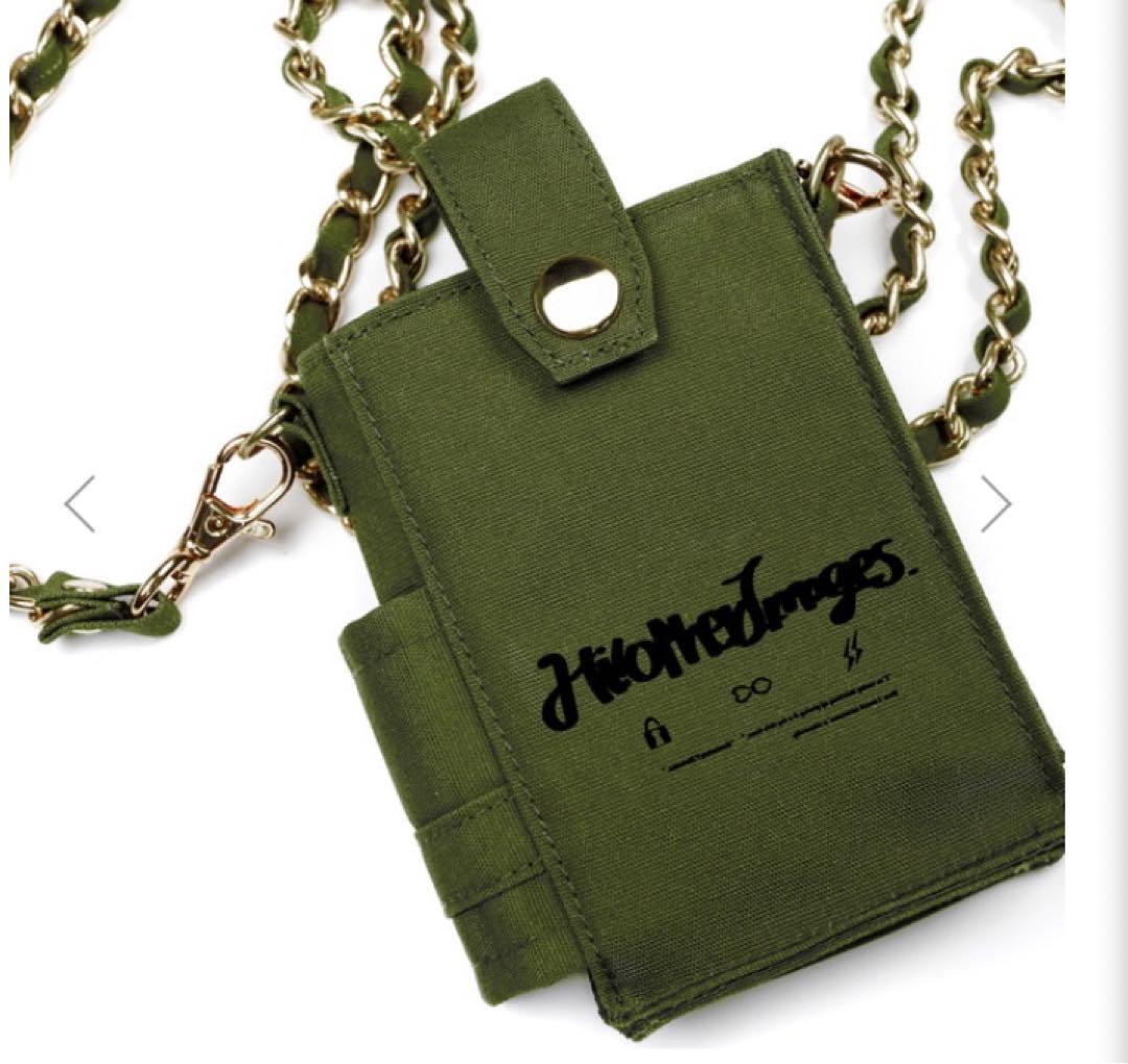 UVERworld TAKUYA∞ HOI×TAKUYA∞チェーンポーチ　カーキ