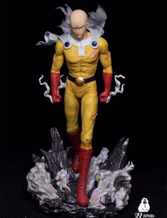 ワンパンマン  ハゲマント  1/4 ガレージキット ガレキ スタチュー⑤