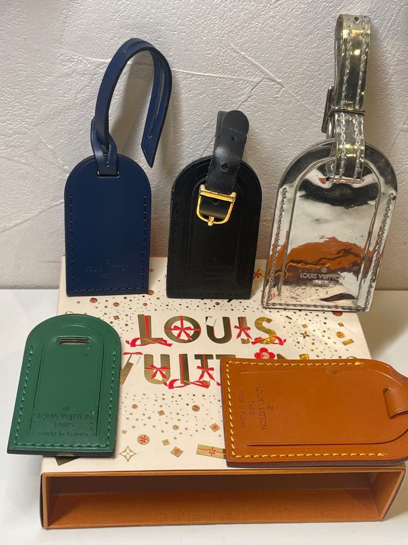 【極美品】LOUIS VUITTON ボストンバック　ネームタグ 5個セット