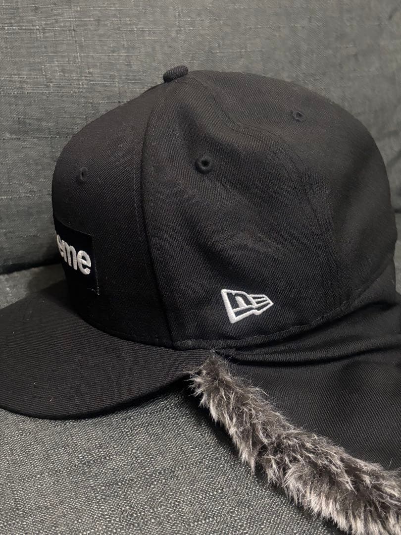 帽子 Supreme ear flap cap NEW ERA 7 3/8