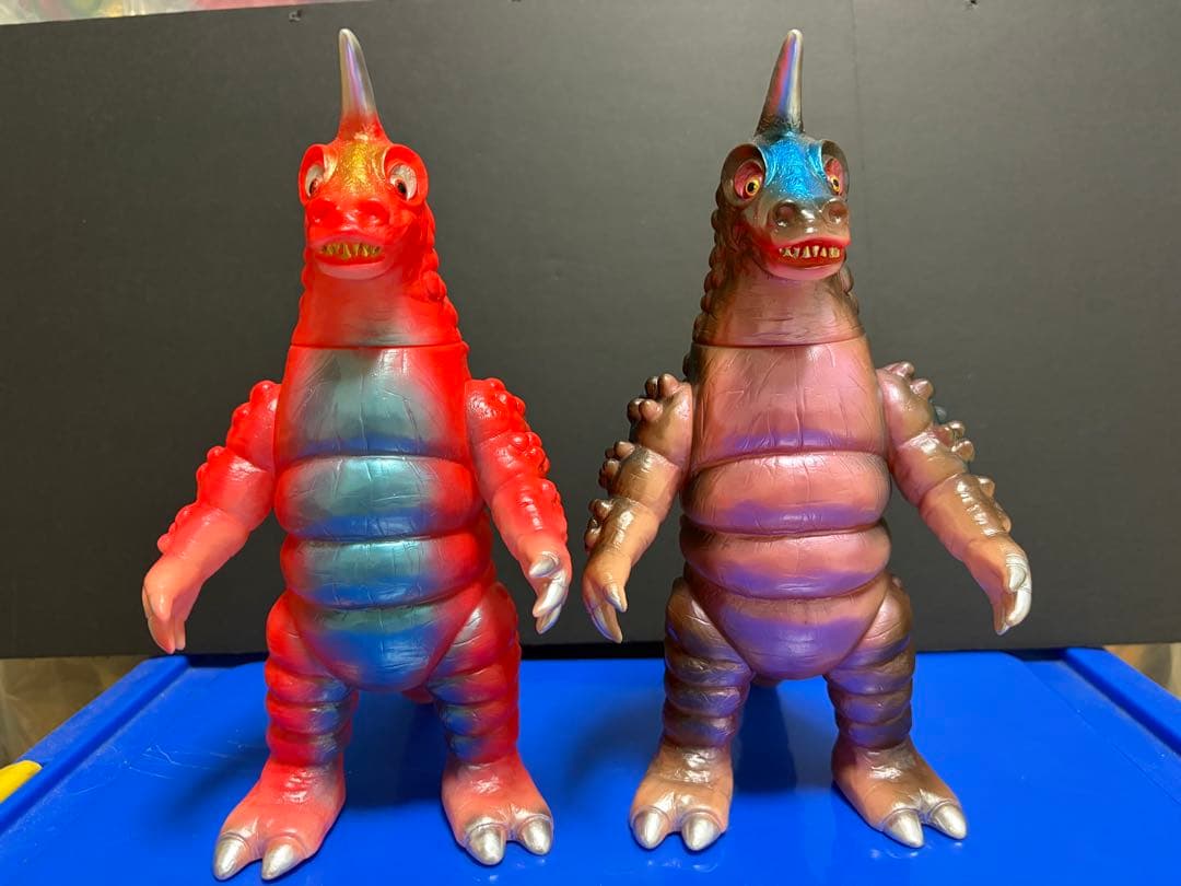 ブルマァク ブラックギラス&レッドギラスソフビ 2体セット ウルトラマンレオ怪獣