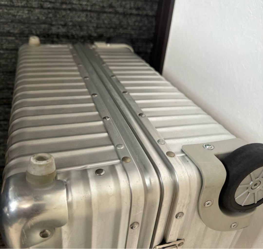 リモワ　トパーズ　青ロゴ　廃盤　希少な2輪キャスター　クラシックフライト　訳アリ