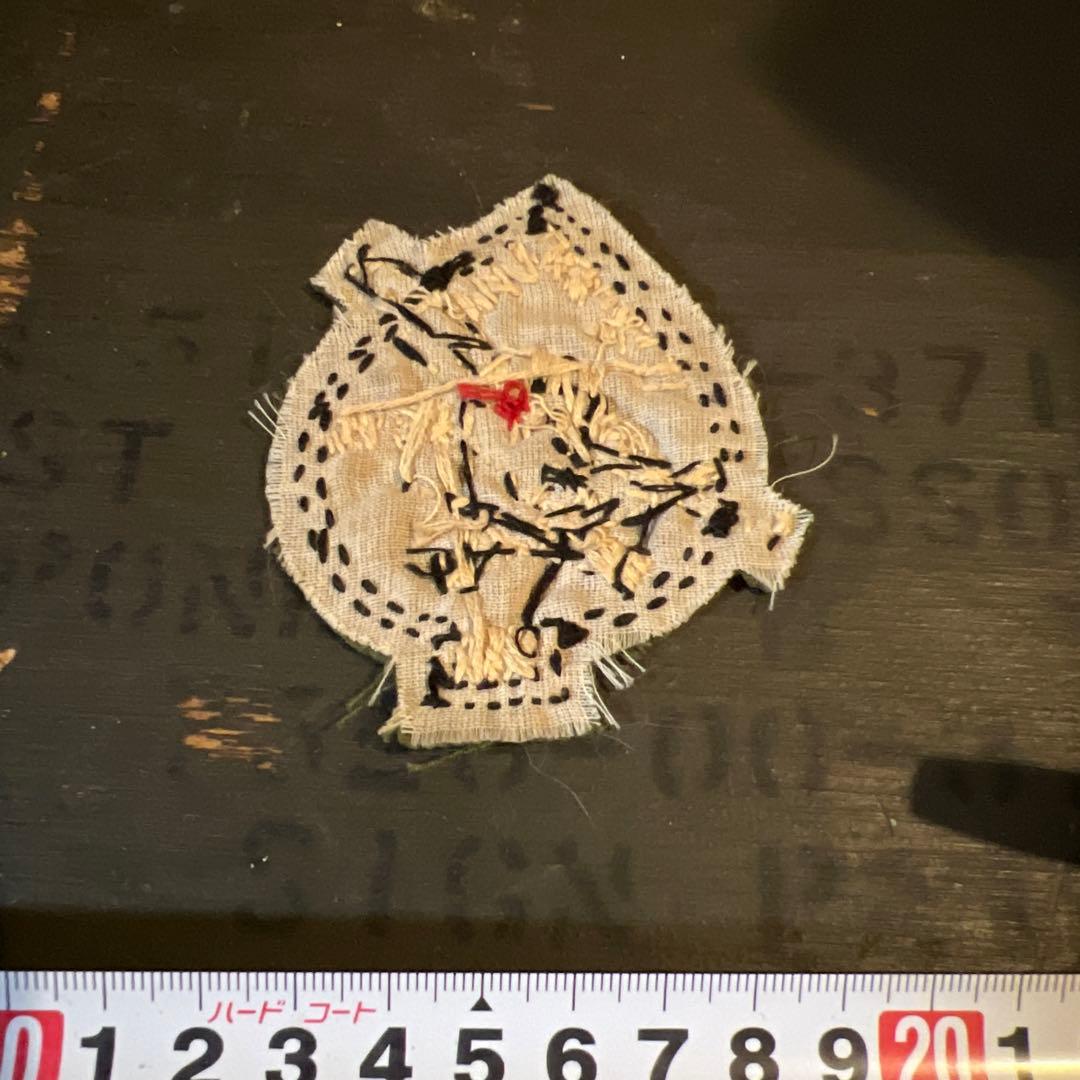 60年代　米軍　ベトナム戦　ローカルメイド　スカルパッチ 1969-1970