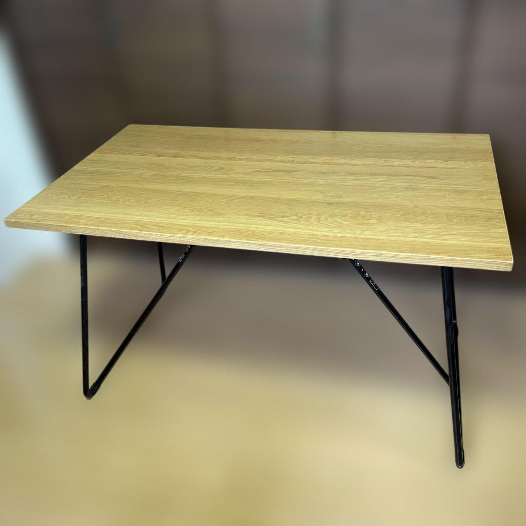 無印良品　MUJI 折りたたみテーブル　120 オーク　ダイニングテーブル