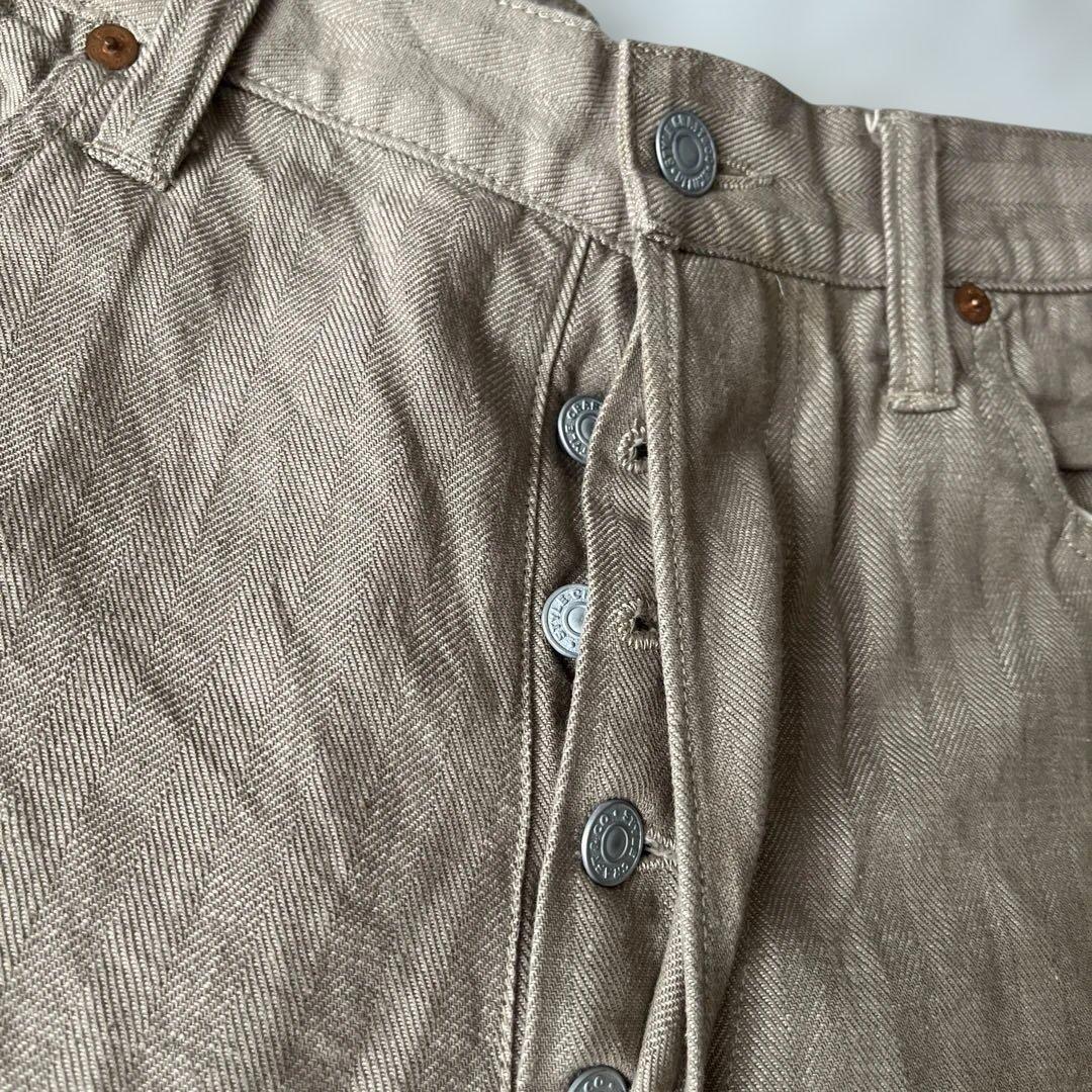 EVISU エヴィス パンツ ベージュ 31×35 2000