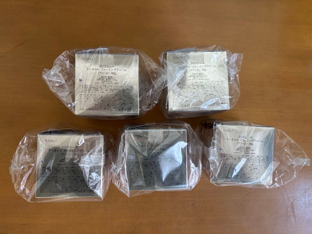 ELIXIR エリクシール トータルV ファーミングクリーム 50g 5個