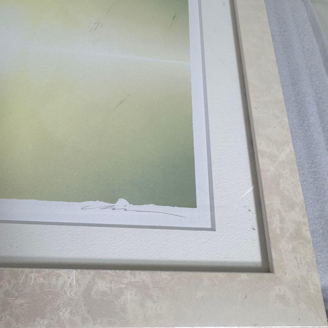 ChieArt 　直筆サイン入り版画「光の扉」　完売品　222枚限定