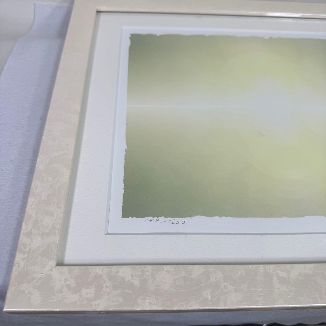 ChieArt 　直筆サイン入り版画「光の扉」　完売品　222枚限定