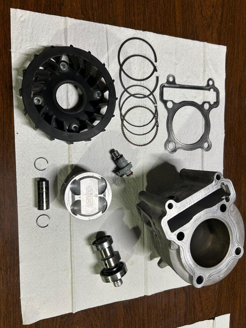 シグナスX3型CODO製158ccボアアップキット