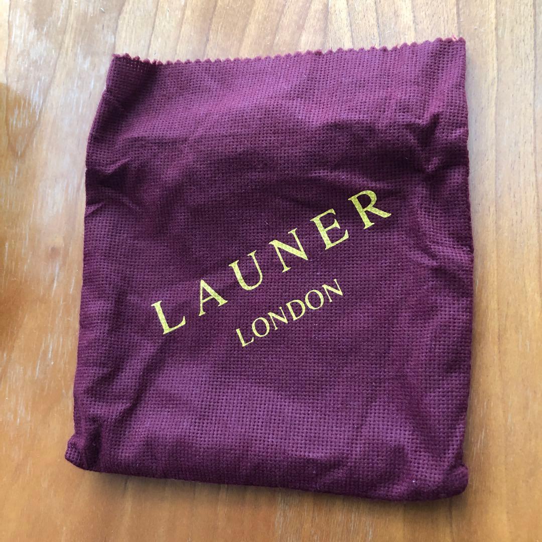 [未使用]英国王室御用達ＬAUNERの折り財布