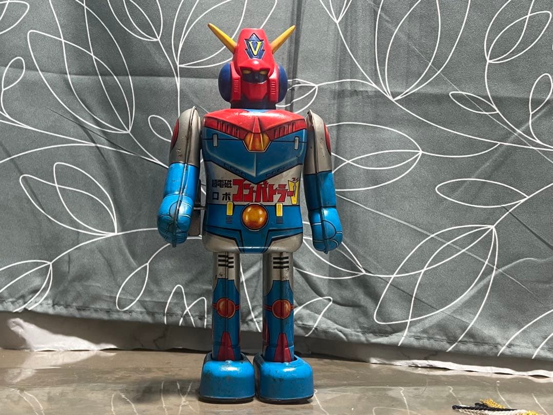 ビンテージ コン・バトラーV ブリキ ロボット ポピー 当時物 ひろみプロ 東映