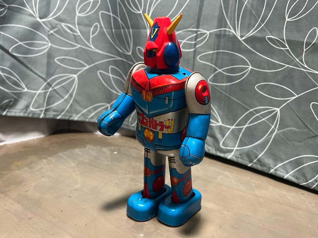 ビンテージ コン・バトラーV ブリキ ロボット ポピー 当時物 ひろみプロ 東映
