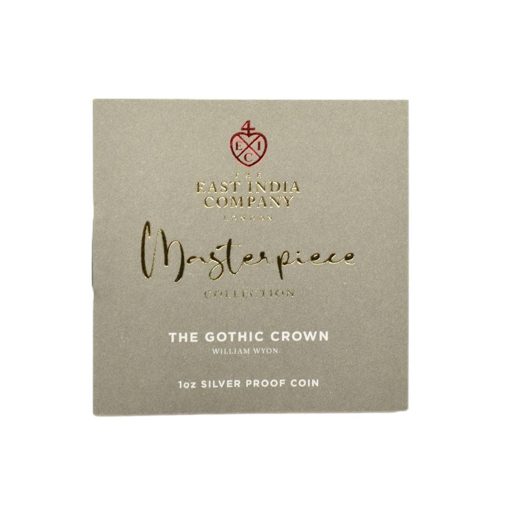 2022マスターピースゴシッククラウン1oz銀貨 PR69 (新品未使用)163