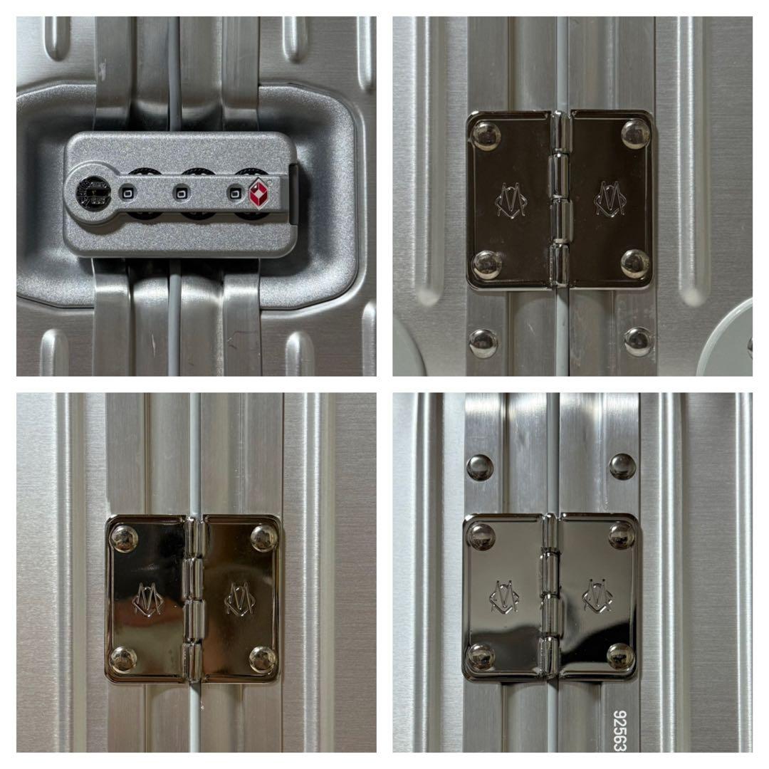 ⭐️極美品⭐️　RIMOWA　オリジナルチェックイン　キャリーケース　シルバー