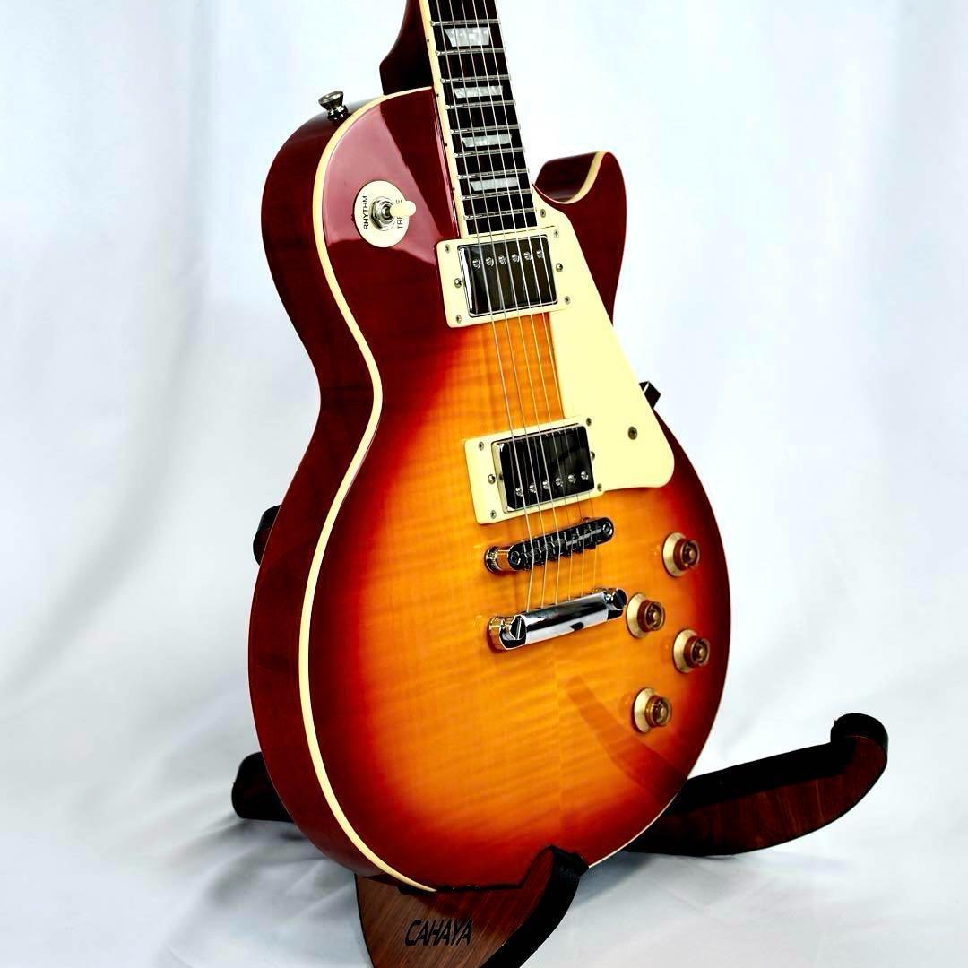 Biitz レスポールスタイル エレキギター チェリーサンバースト