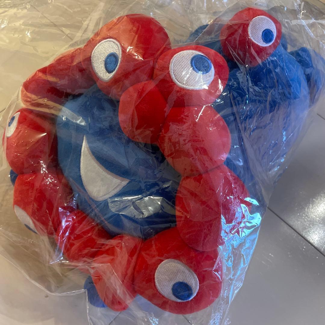 万博　ミャクミャク　這い　ぬいぐるみ　Lサイズ　寝そべり