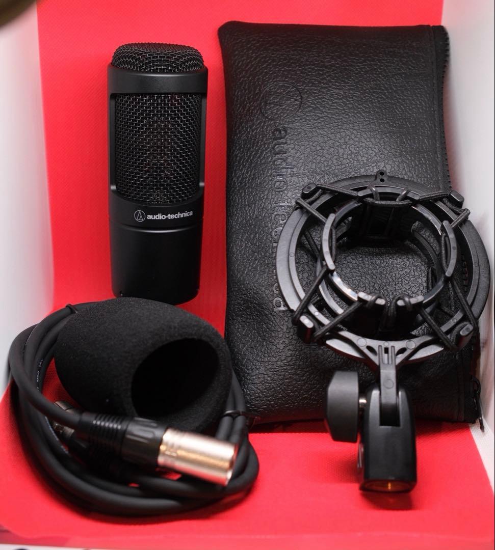 新品同様AT2035 コンデンサーマイク　箱&おまけあり豪華セット