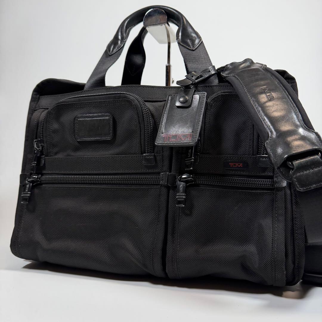 【極美品】トゥミ　ビジネスバッグ　アルファ　2way 26141DH ブラック