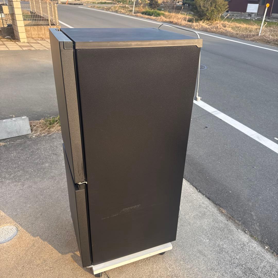 パナソニック NR-B16C1-K マットブラック 冷蔵庫 156L 右開き