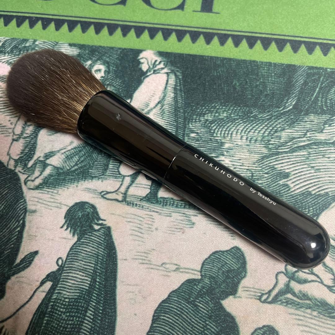 竹宝堂 Z-1 パウダーブラシ　熊野筆　メイクブラシ