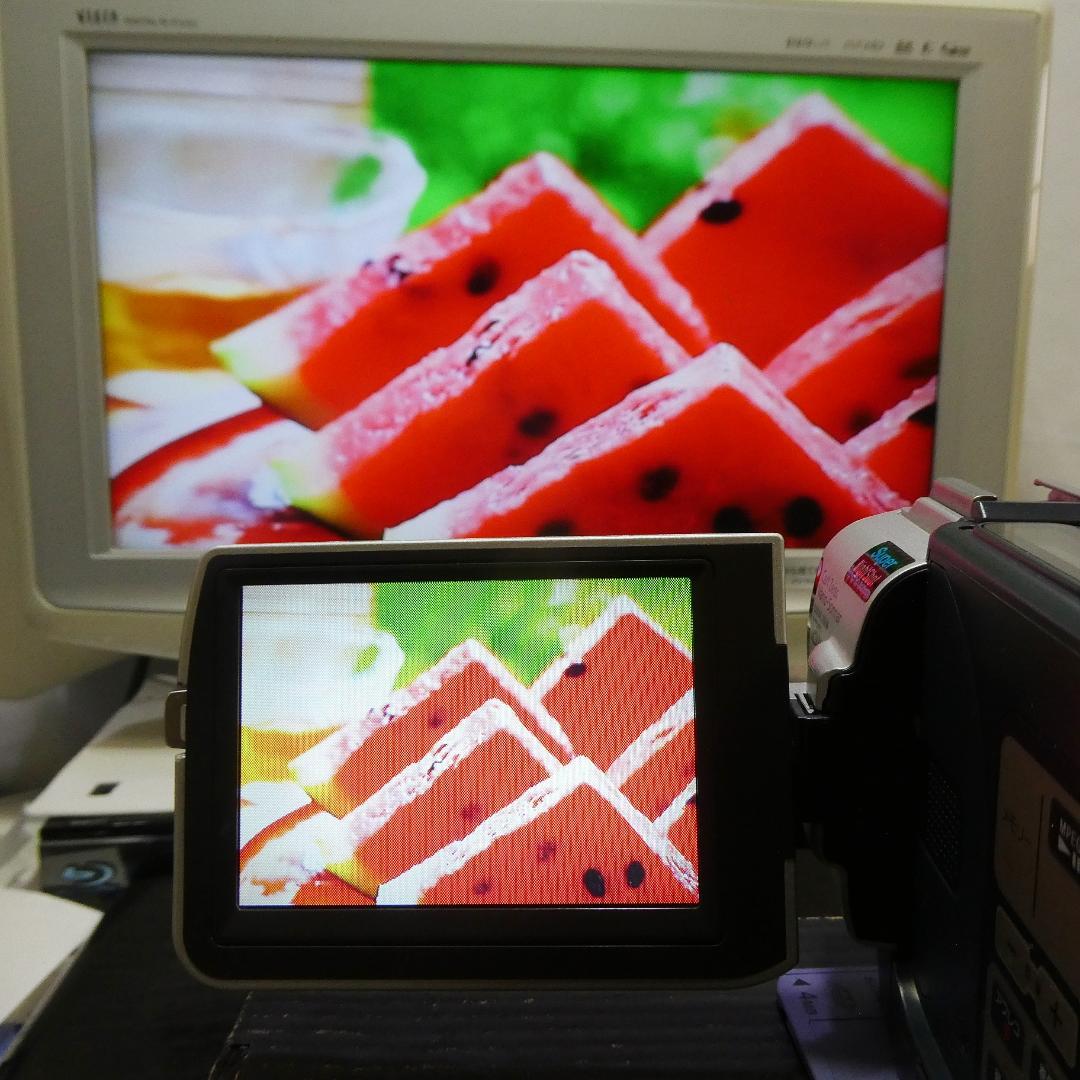 動作品ソニー DCR-TRV17 MiniDVビデオカメラ　DVDダビングに最適