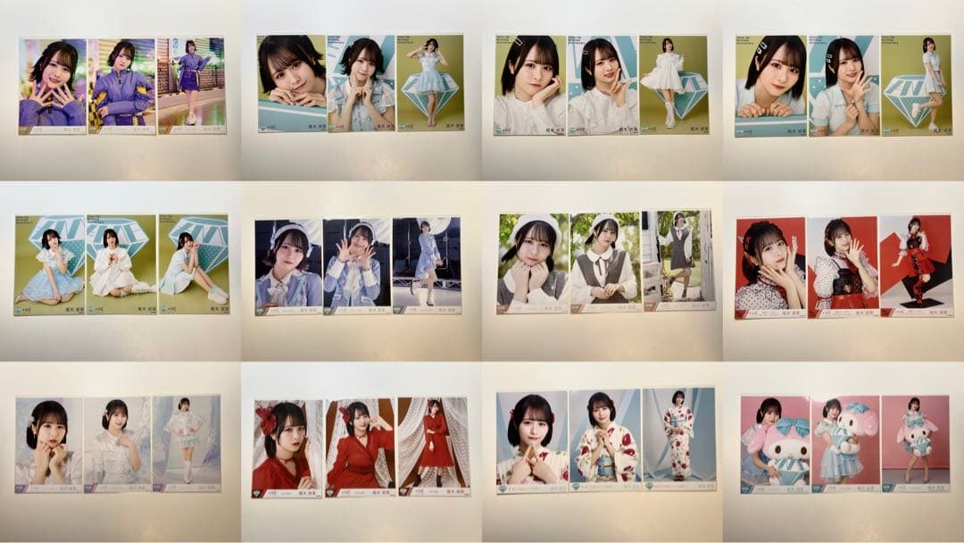 尾木波菜　生写真　コンプまとめ売り　104種　312枚