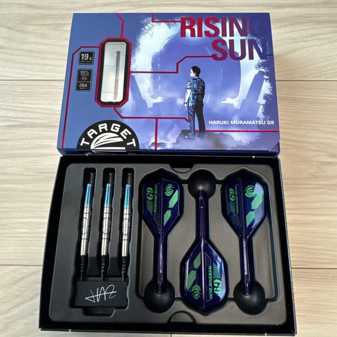 TARGET 村松治樹　ノーグルーブ　2BA RISING SUN G9 ダーツ