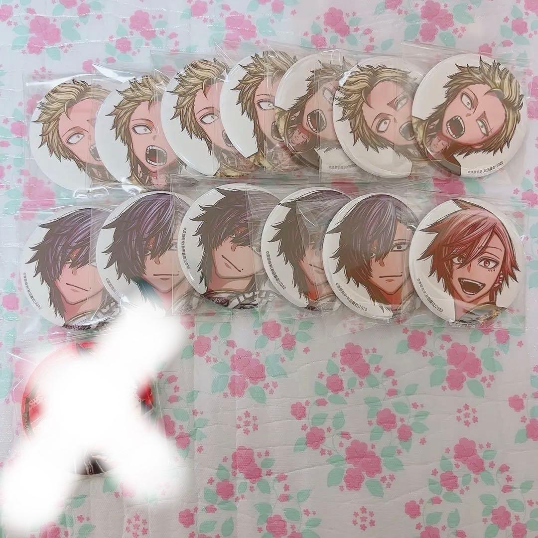 桃源暗鬼 コミケ アフコミ C107 C106 ベースヤード 缶バッジ 花魁坂