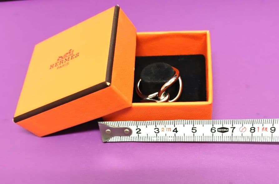 HERMES スカーフシルバーリング
