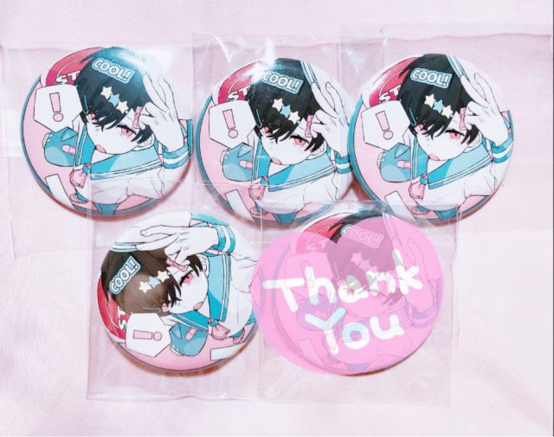 ♡ ミミすた れんが ヴィレヴァンコラボ 缶バッジ ♡