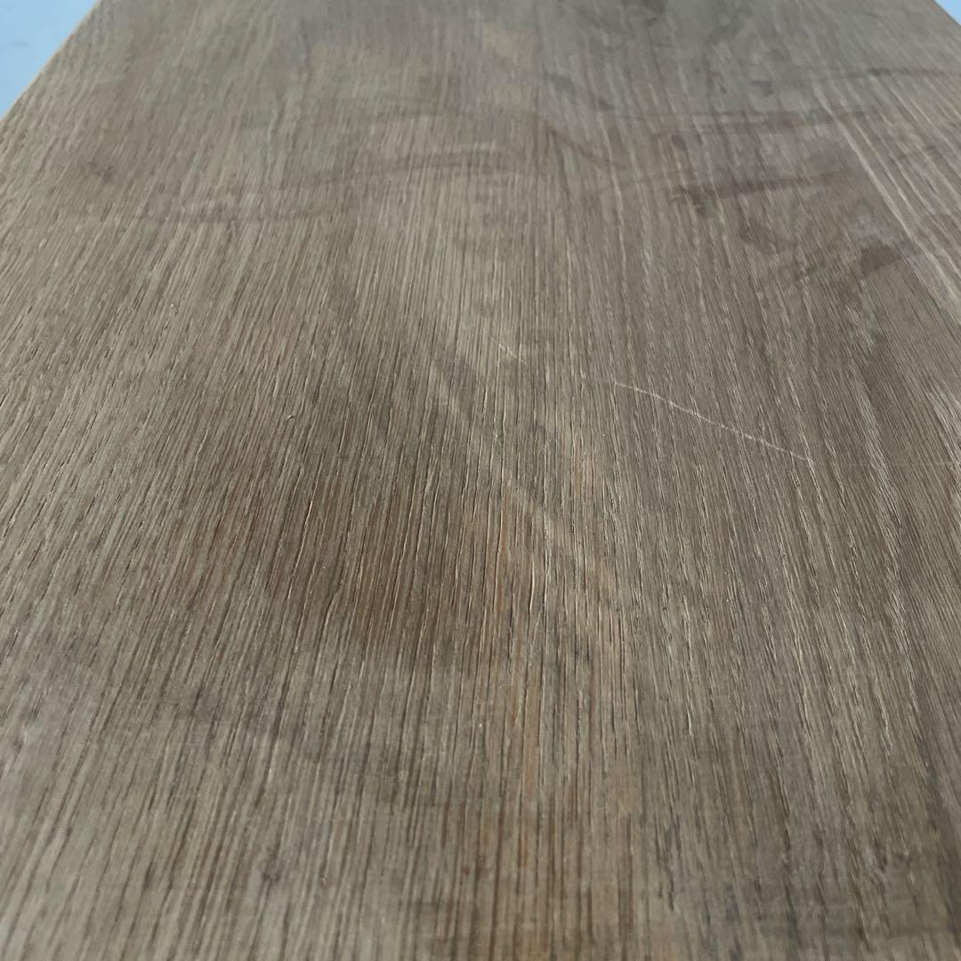 ビンテージ　　サイドテーブル ベッドサイドテーブル　猫脚　剥離