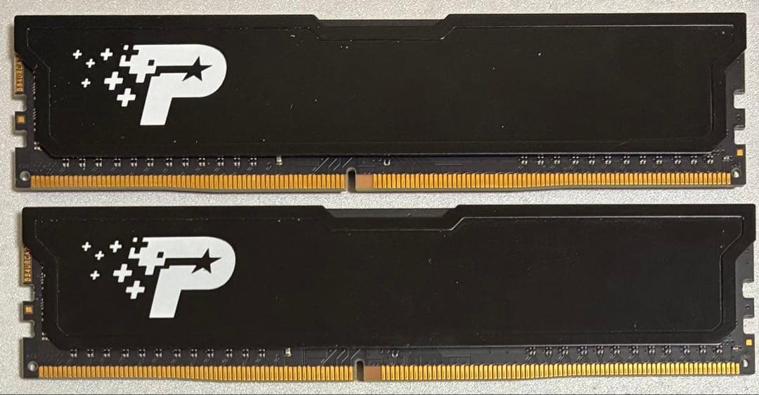 【中古】DDR4-2666 16GB(8GB×2枚) PATRIOT