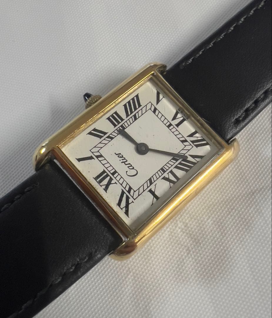 Cartier メンズLM 70's初期 プレマストタンク 手巻き