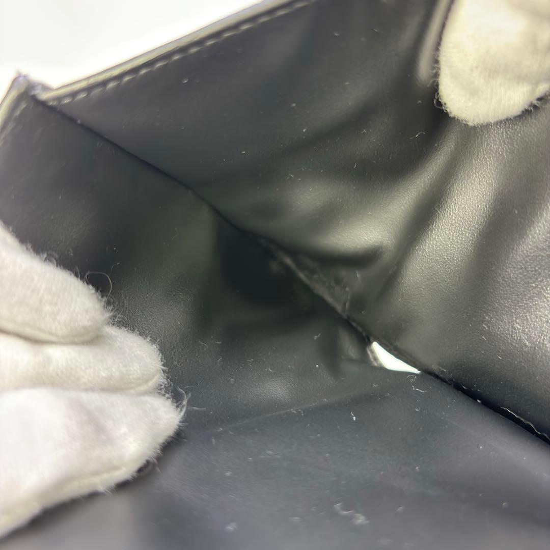 【正規品✨】BOTTEGA VENETA 三つ折り財布 ブラック