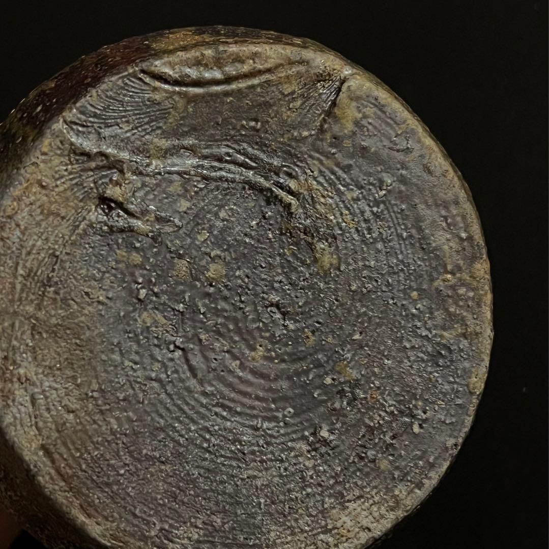 古備前花入　備前焼　花器