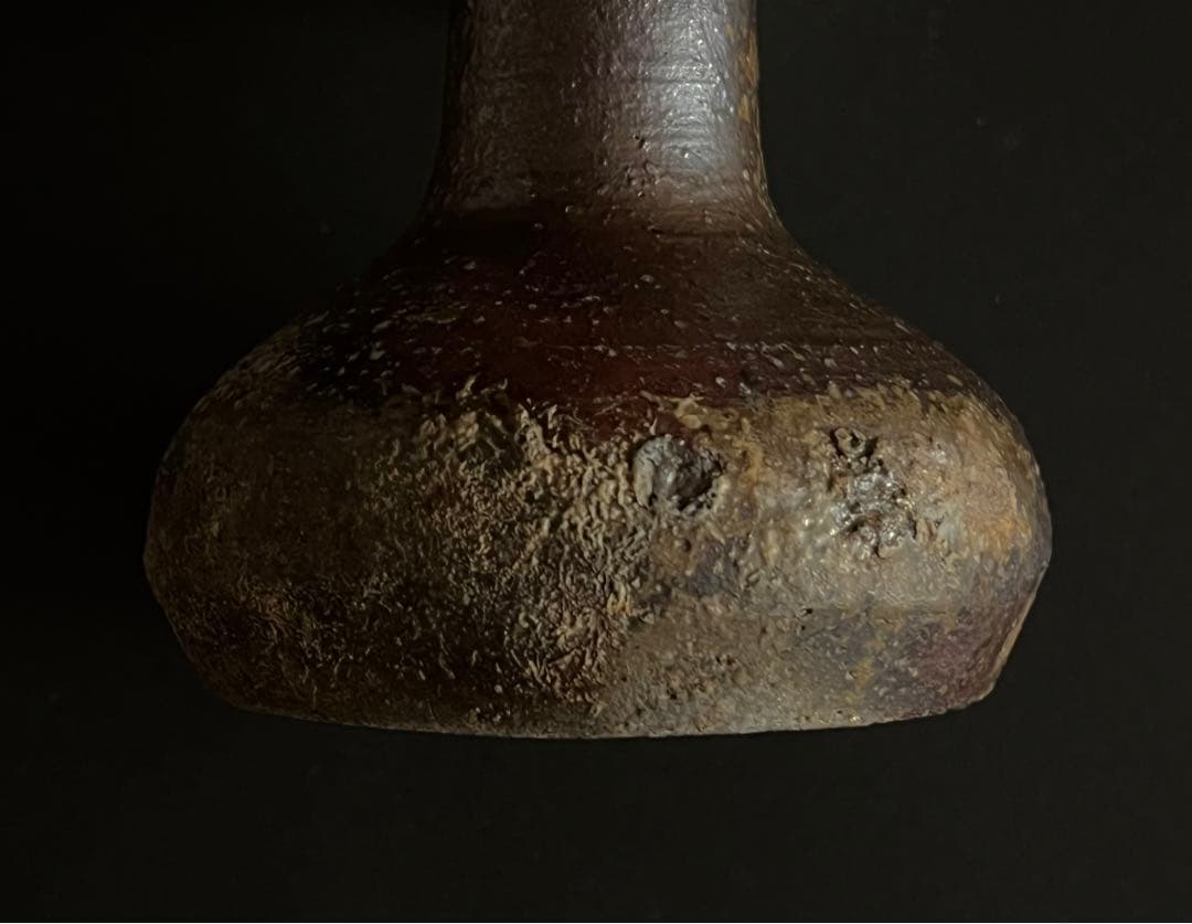 古備前花入　備前焼　花器