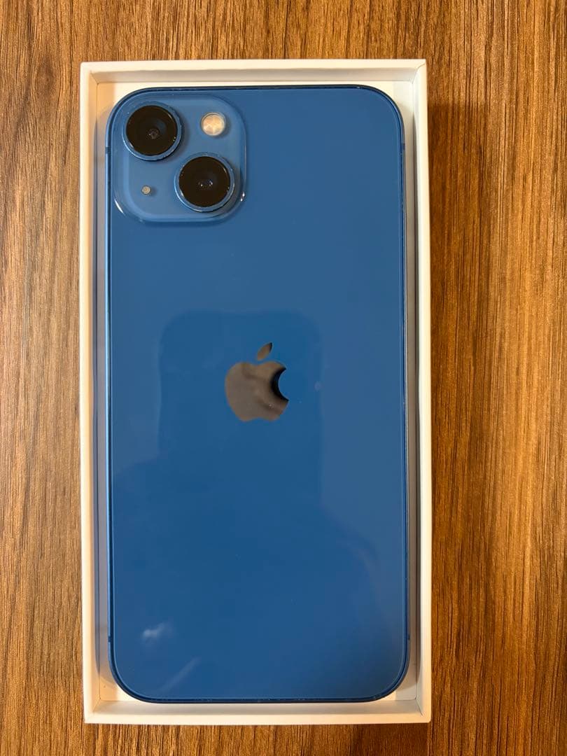 iPhone13 128G 箱・ケーブル・iFace付
