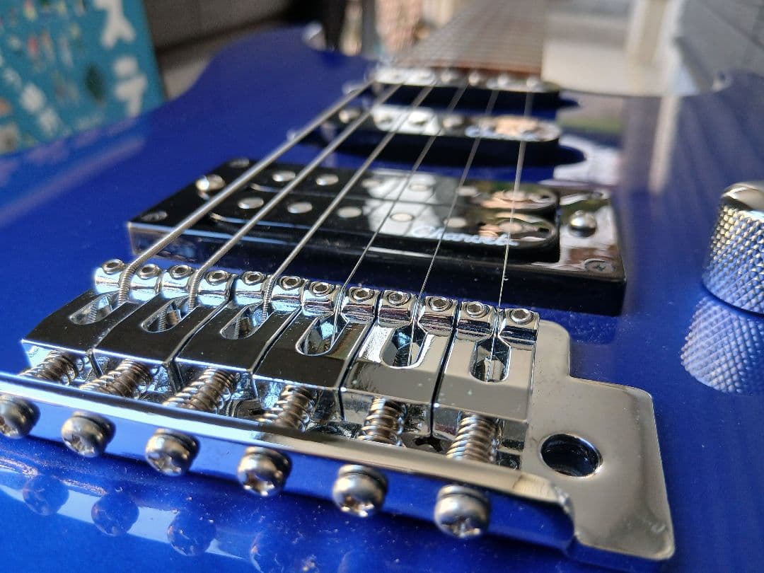 Charvel エレキギター (ブルー) ESPケース付き