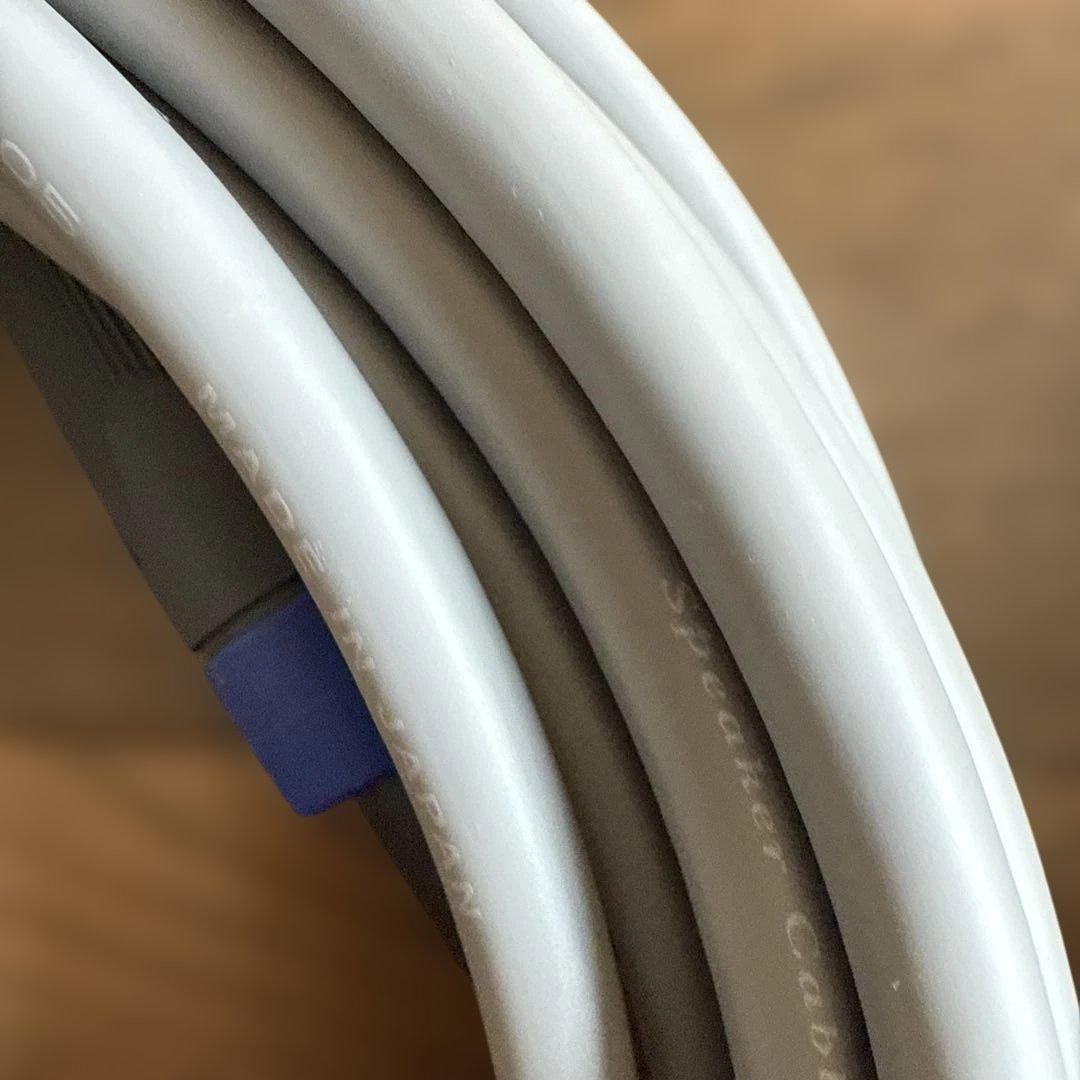 ［新品:最終価格］カナレ　スピーカーケーブル　10m 5本セット②