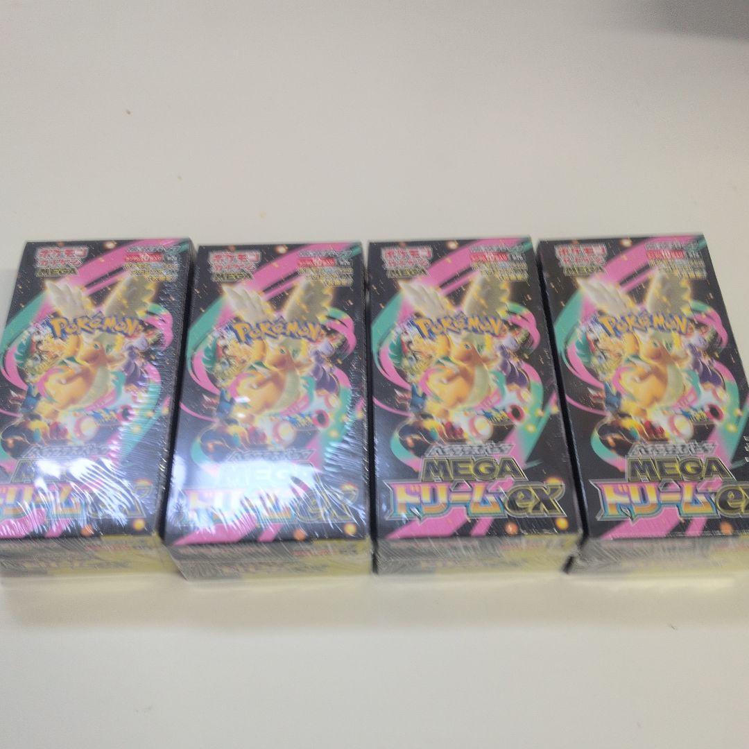 ポケモンカード MEGAドリームEX 4BOX