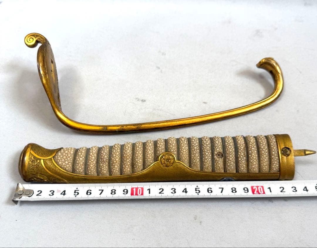 旧日本軍　指揮刀部品　刀装具