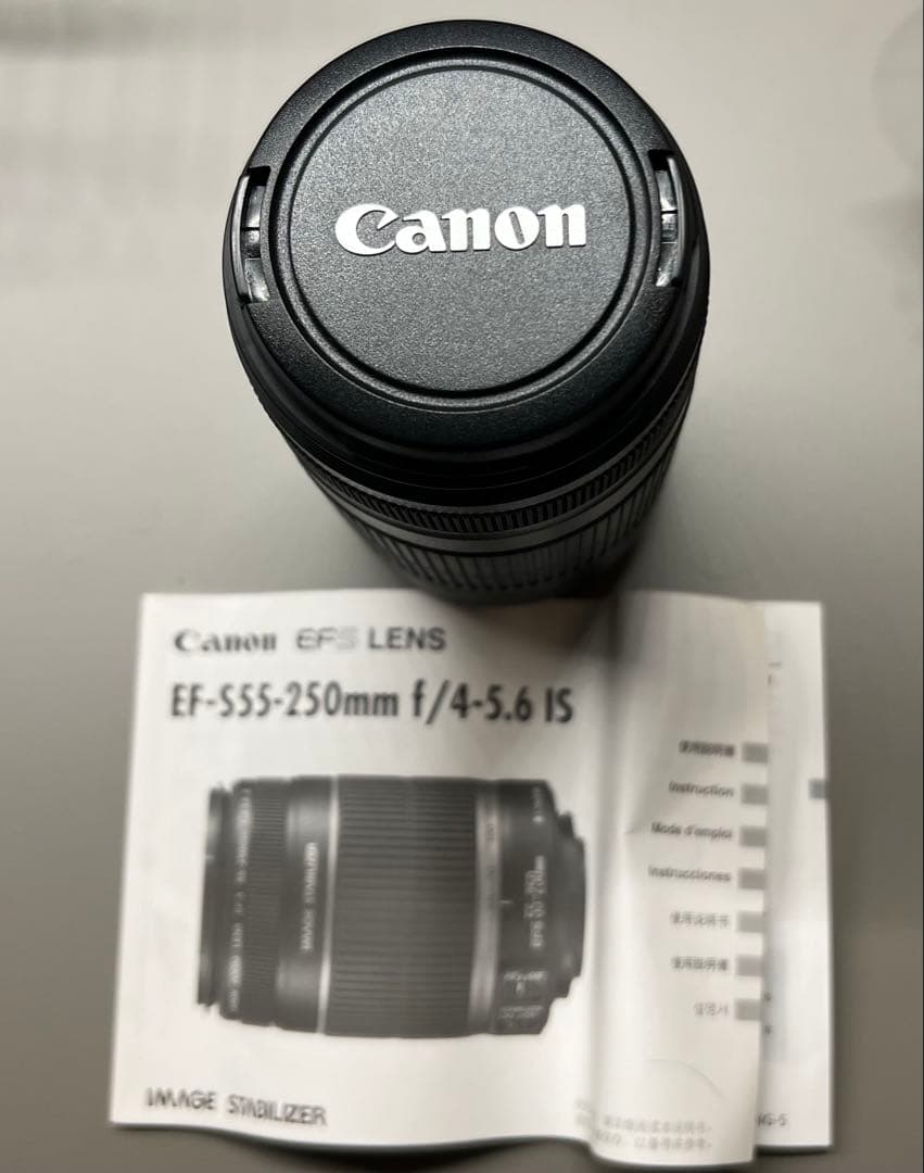 美品　キャノン Canon EF-S 55-250mm F4-5.6 IS