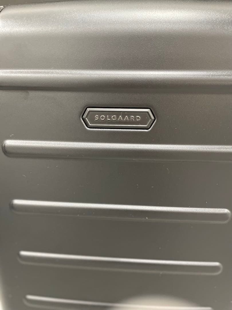 SOLGAARD ブラックキャリーケース　1912 0.7