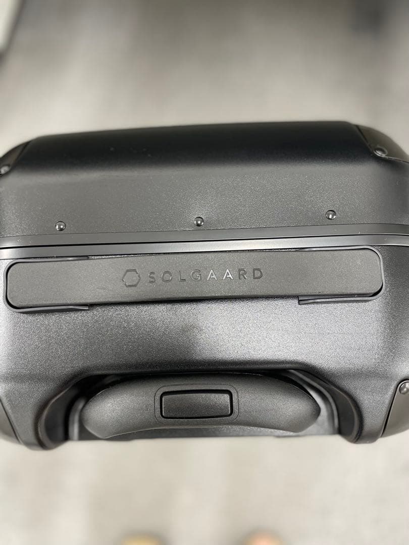SOLGAARD ブラックキャリーケース　1912 0.7