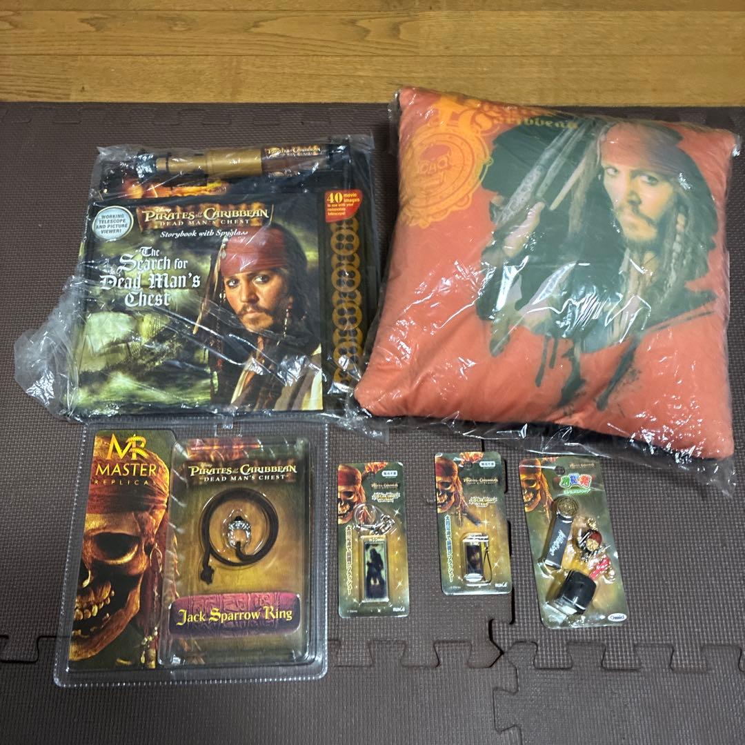 ‼️ジョニーデップ、パイレーツオブカリビアン新品未使用品のグッズセット、お買い得品