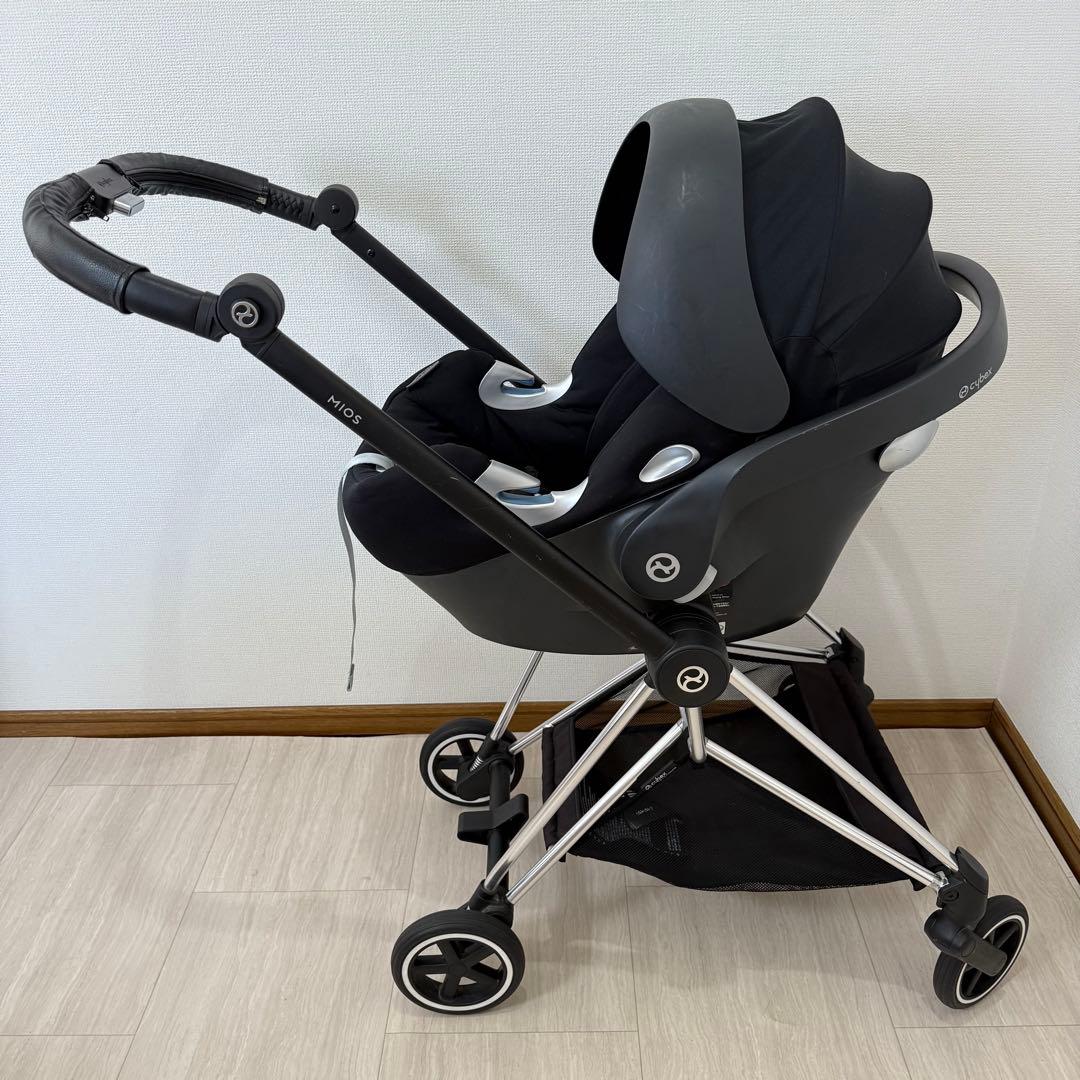 【美品】cybex ミオス Aton トラベルシステムSET