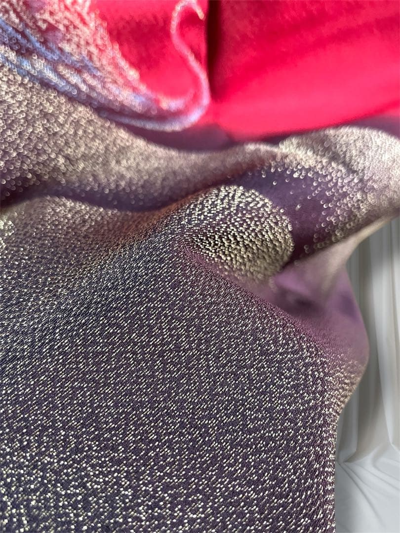 振袖 山本寛斎 赤 暈し フルセット 成人式