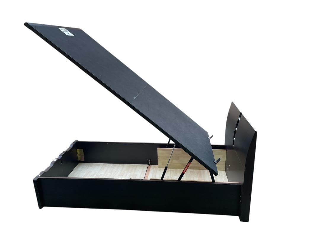 大阪京都限定 ニトリ 深型 跳ねあ上げ式宮付きベッドフレーム