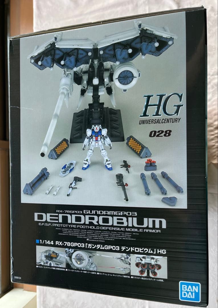 ガンプラ ガンダム試作3号機 デンドロビウム HG 0083